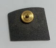 carval  .Sport pin , emablem badges Custom Badges  size be in 90mm  plating antique bronze , hang with V shape ribbon