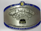 3Dcar badge .Sport pin ,emblem  badges Custom Badges  size be in 90mm  plating antique bronze , hang with V shape ribbon