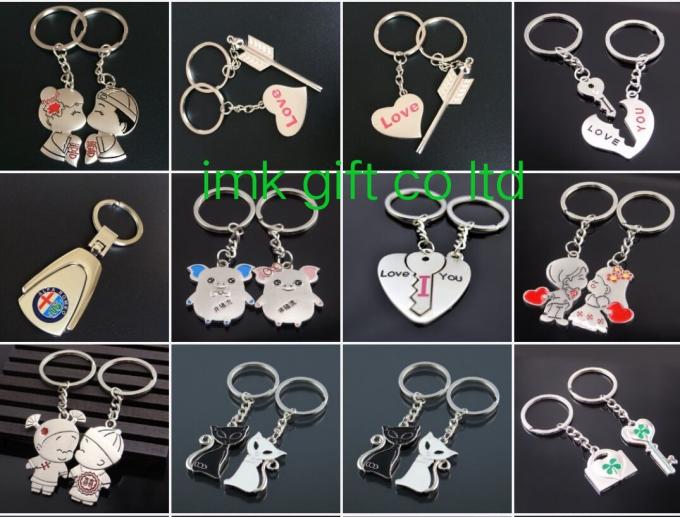 Car Logo Keychain Alloy 3D Key Chain Metal Pendant Holder Key Ring