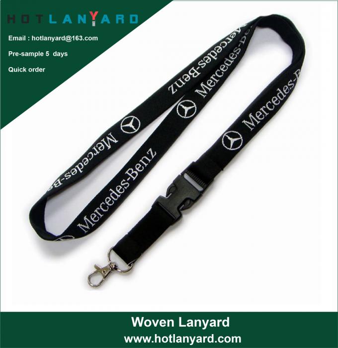 Custom Logo Sublimation Heated Transfer Neck Nylon Woven Polyester Printing Lanyard for Promotional Gift