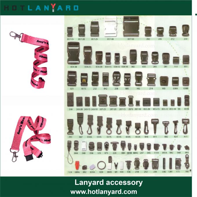 Custom Logo Sublimation Heated Transfer Neck Nylon Woven Polyester Printing Lanyard for Promotional Gift