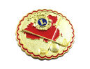 IMKGIFT make Lions club collector lapel pin   Rare-Lion-Club-International-Pixley-  Past President Lapel Service Pin