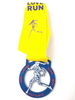 Round Shape Filling Color Commemorative Medal with Custom Logo ,Marathon medal supplier