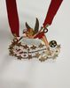 Golden Run glitter medal ,glitter lapel pin , green glitter  Award Medals