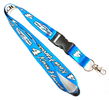 Cheap Wholesale Custom Logo Neck Strap Polyester Woven Nylon Printing Sublimation Ribbon Heat Transfer ID Card Holder
