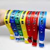 RFID Polyester Woven Wristband for Evening/Party/Festival and Gift ,wristband closoure