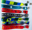 RFID Polyester Woven Wristband for Evening/Party/Festival and Gift ,wristband closoure