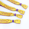 RFID Polyester Woven Wristband for Evening/Party/Festival and Gift ,wristband closoure