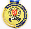 Custom High Quality Lanyard Metal Medal for Sport ,High Quality  Enamel Metal Running Medal with Transfer Printed
