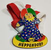 Germany medals supplier , largest germany carnival medal ,  debossed painted gold plated colorful carnival medals with