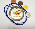 Factory direct sale custom metal diamond shaped gold plated carnival medals with sandblastinggermany carnival medal ,