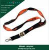 Custom Logo Sublimation Heated Transfer Neck Nylon Woven Polyester Printing Lanyard for Promotional Gift
