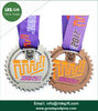 3D Design Customized American Crafts Award Blank Sport Taekwondo Medal with Medal Ribbon