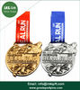 Custom High Quality Lanyard Metal Medal for Sport ,High Quality  Enamel Metal Running Medal with Transfer Printed