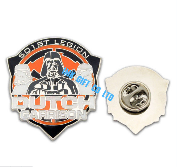 Die-struck lapel pin , Soft enamel badge , offset print lapelpin ,semi-cloissone pin  , hard enamel badge