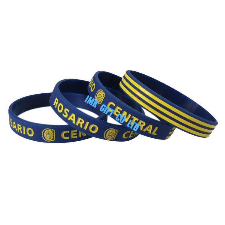 Customized Silicone Wristband with Silk-Screen Printing