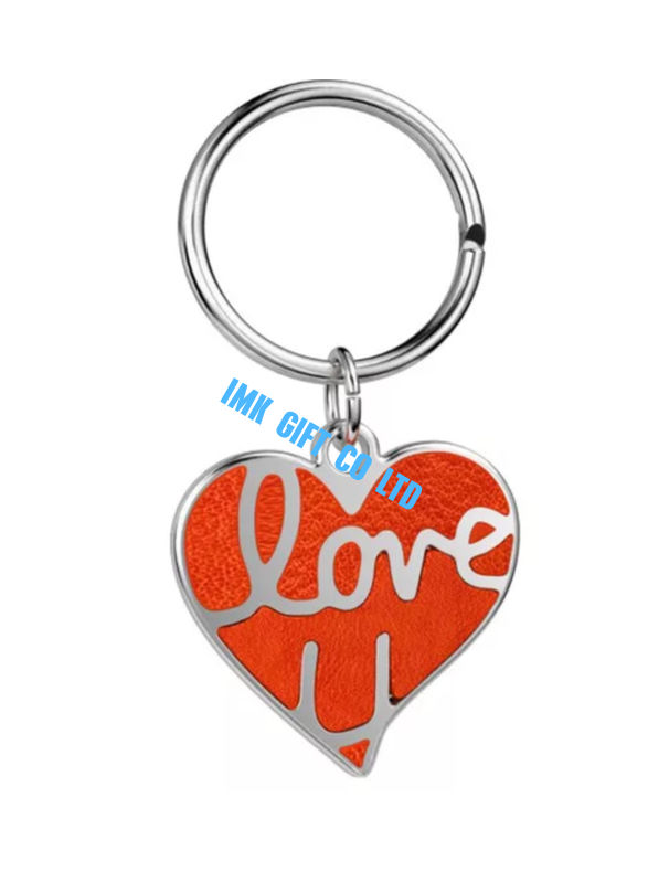 heart shape keychain , stone keychain , keychain with faker stone  , Trolley coin keychain