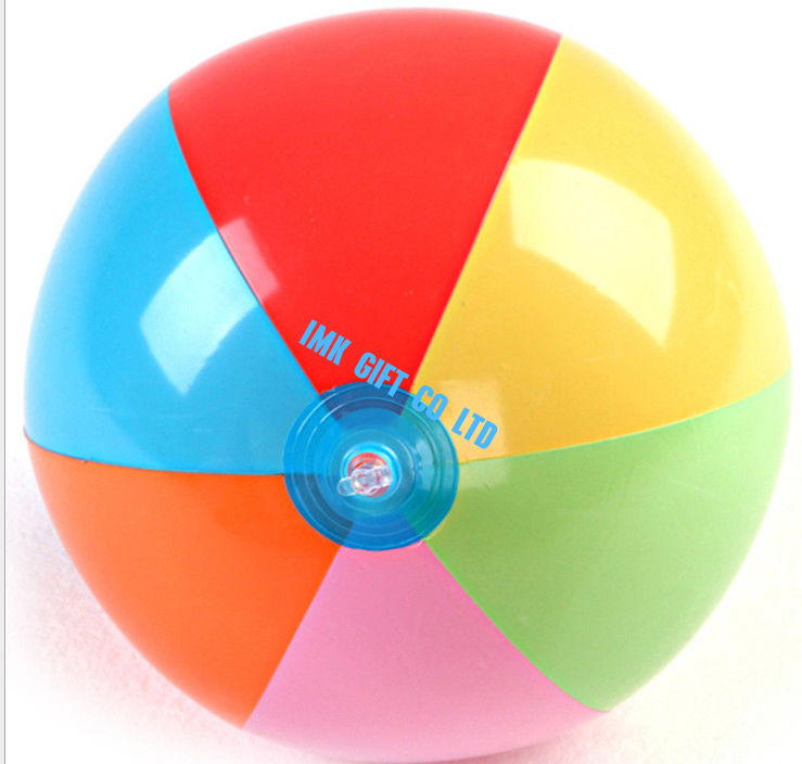 Custom LOGO printed plastic PVC beach inflatable water ball ,inflatable toy , sports toy ,bath toy , soft toy , ocean