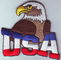 American-flag-Eagle-Head-Bird-Patch-Iron-Embroidered-Applique-Sew-Badge-DIY  American-flag-Eagle-Head-Bird-Patch-Iron