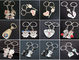 2pc metal keyring ,unique keyfob ,couples romatic keyring lover keychain    Fashion Love Heart Keyring Couple Keychain