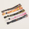 RFID Polyester Woven Wristband for Evening/Party/Festival and Gift ,wristband closoure
