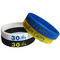 Custom Colourful Sport Debossed Rubber Wristband  ,imkgift Debossed Silicone Wristbands for Promotion