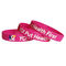 Custom Colourful Sport Debossed Rubber Wristband  ,imkgift Debossed Silicone Wristbands for Promotion