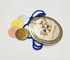 Factory direct sale custom metal diamond shaped gold plated carnival medals with sandblastinggermany carnival medal ,