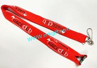 romotional Custom Logo Neck Nylon Sublimation ,Heated Transfer Printing Polyester Lanyard with ID Card Holder