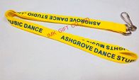 Promotional Custom Logo Neck Nylon Sublimation ,Heated Transfer Printing Polyester Lanyard with ID Card Holder