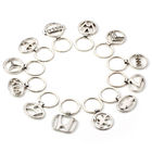 Car Logo Keychain Alloy 3D Key Chain Metal Pendant Holder Key Ring