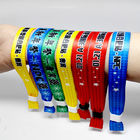 RFID Polyester Woven Wristband for Evening/Party/Festival and Gift ,wristband closoure
