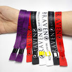 RFID Polyester Woven Wristband for Evening/Party/Festival and Gift ,wristband closoure
